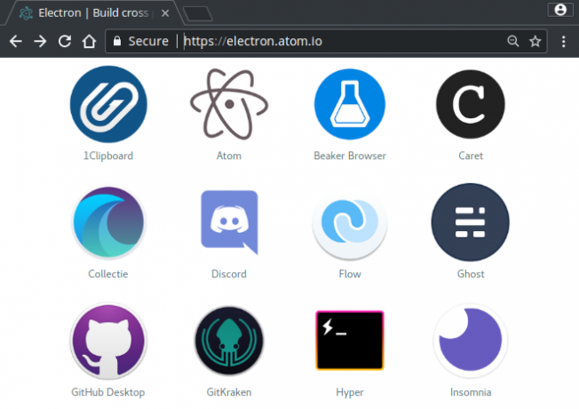 electron framework apps