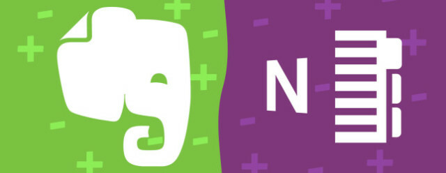 Terug naar school Evernote vs. Een notitie