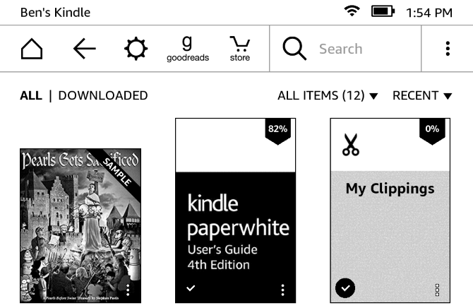 Je Kindle Paperwhite 12 Paperwhite-bibliotheek instellen en gebruiken