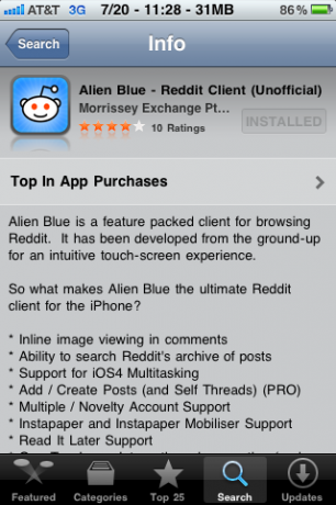 reddit alien blauw