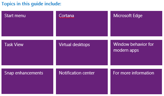 Officiële Windows 10-gids