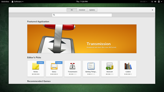 LinuxEasierSetupWindows-GNOME-software