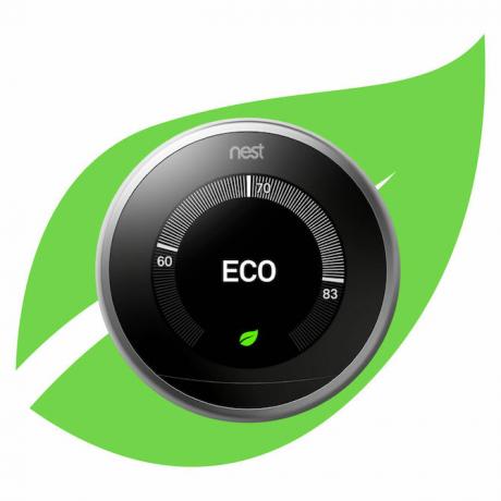 Je eco-temps van Nest Learning Thermostat instellen en gebruiken