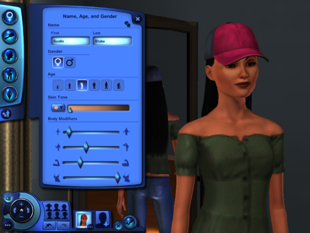 Creëer-een-Sim in De Sims 3