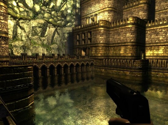 In-game screenshot van Cube 2: Sauerbratena