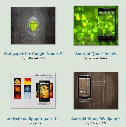 android telefoon wallpapers