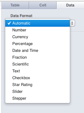 IWork voor iCloud-nummers