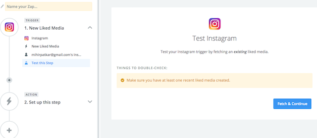 Instagram Download Likes Kies Trigger Stap 3