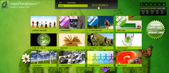 10 zoekmachines om het milieu te helpen greenplanetsearch1