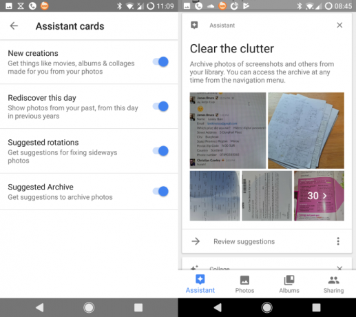 google photos assistant archief