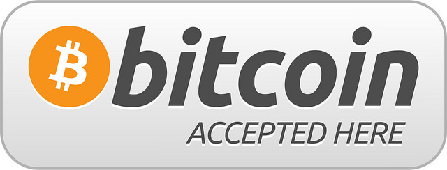 bitcoin-geaccepteerde badge