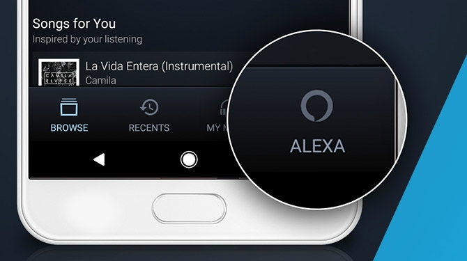 Je kunt Alexa nu gebruiken in de Amazon Music-app alexa amazon music app