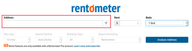 Rent O Meter Zoek mijn huuradres