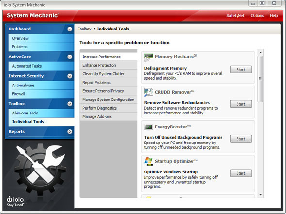 System Mechanic 11: Tune Up Your PC en Boost Performance Instant [Giveaway] sm individuele tools