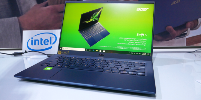 Acer Swift 5 heeft het 2019-model geüpdatet met een langere levensduur van de batterij