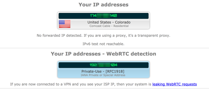 5 tekens die u kunt vertrouwen op de ipleaktest van uw VPN-client