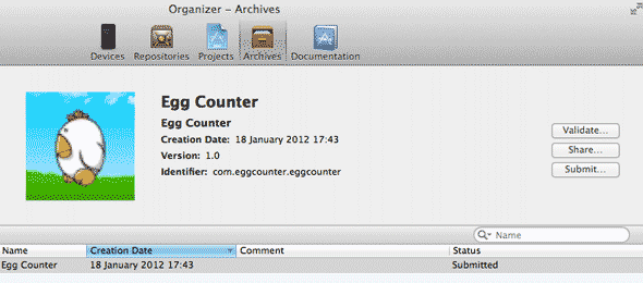 Hoe u uw eigen app indient bij de iTunes App Store-organisatorarchieven