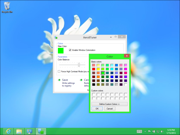 Windows 8 achtergrond