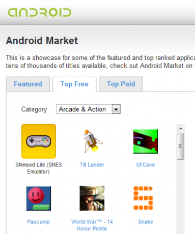 Top 5-sites om u te helpen apps te vinden voor uw Android-telefoon 1 droidapp-markt 1