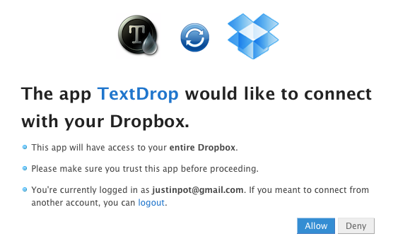 bewerk dropbox tekstbestand