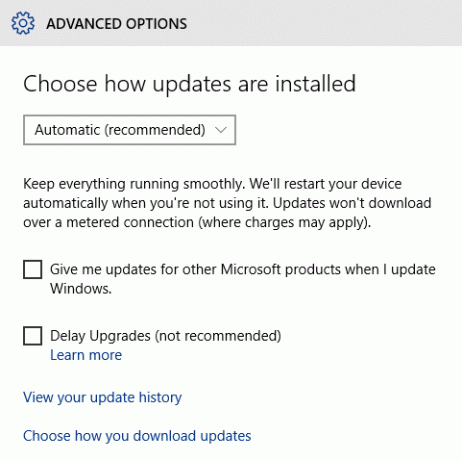 Update voor Windows 10