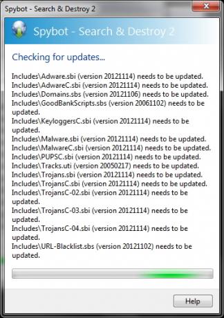 Spybot - Search & Destroy: de eenvoudige, maar effectieve route voor het opschonen van uw pc van malware Controleren op updates