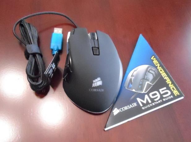 corsair wraak m95 mmo rts muis review