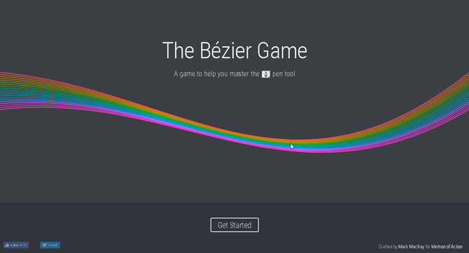 bezier spel