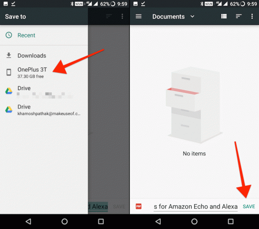 webpagina converteren naar PDF in Chrome voor Android 1