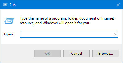 Voer Prompt uit op Windows 10