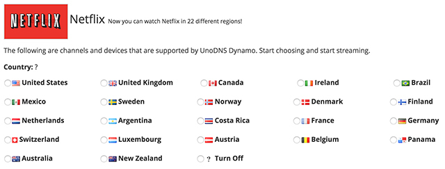 Stream internationale tv, Netflix, Pandora en meer met UnoTelly DNS en VPN [15x Gold Plans, Samsung 40 "4K TV, Roku 3, Netflix Gift Cards Giveaway] netflixregions