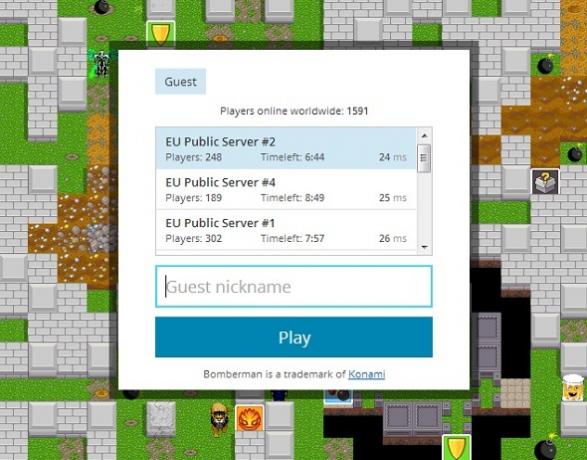 bommenwerper spel online