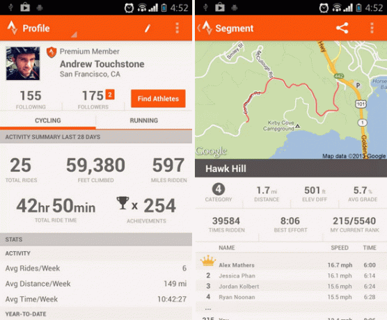 android-fietsen-strava