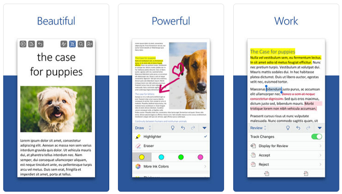 6 Nieuwe Microsoft Office-functies op iOS om te weten over Word iOS 670x380