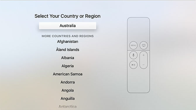 Hoe u uw Apple TV Apple TV-regio instelt en gebruikt