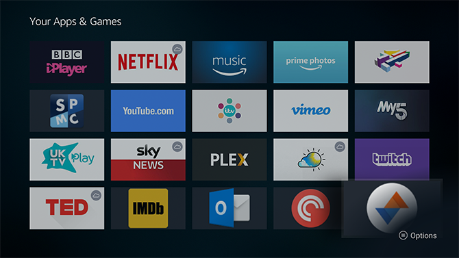 Amazon Fire-apps voor Fire Stick