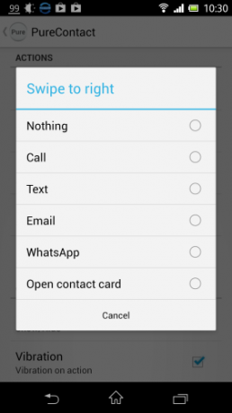 neem contact op met apps voor Android