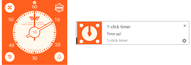 1clicktimer timer-app chroom