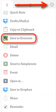 Concepten evernote