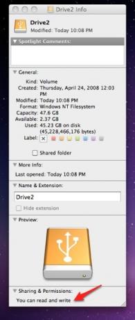 'S Werelds snelste NTFS-driver voor Mac OS X [Giveaway] DriveInfo