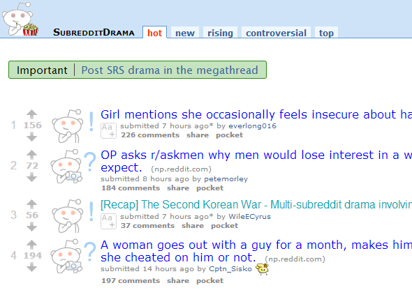 Meta - 7 Awesome Subreddits Alles over Reddit reddit-drama