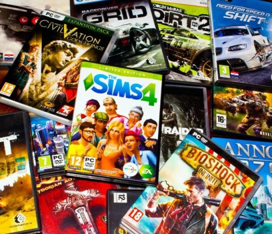 stapel gebruikte pc-games