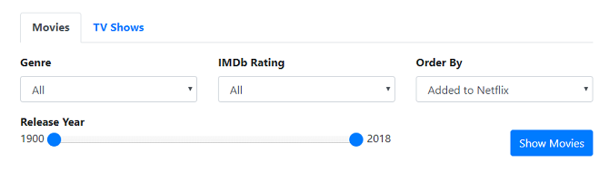 Elke Netflix-gebruiker moet een bladwijzer maken voor deze catalogus Tracker flixable filter 670x190