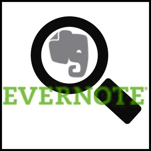 evernote zoekfunctie