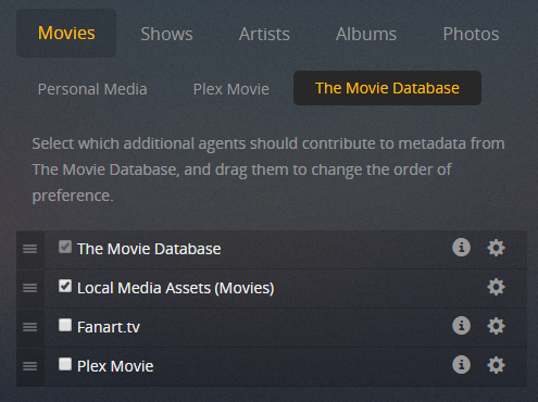 plex metadata