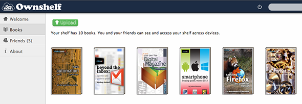 Deel eenvoudig gratis boeken met uw vrienden via Ownshelf ownshelf upload