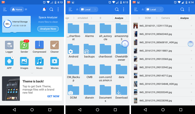 ES File Explorer: Is dit de beste bestandsbeheerder voor Android? es file explorer-interface