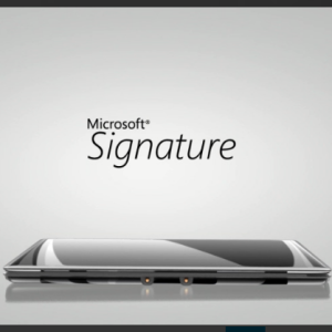 microsoft handtekening pc