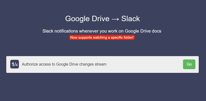 Integreer Google Drive met Slack