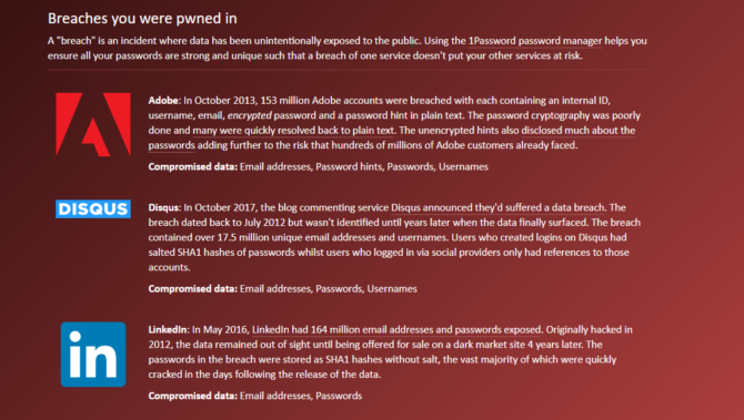 haveibeenpwned - zijn mijn online accounts gehackt?